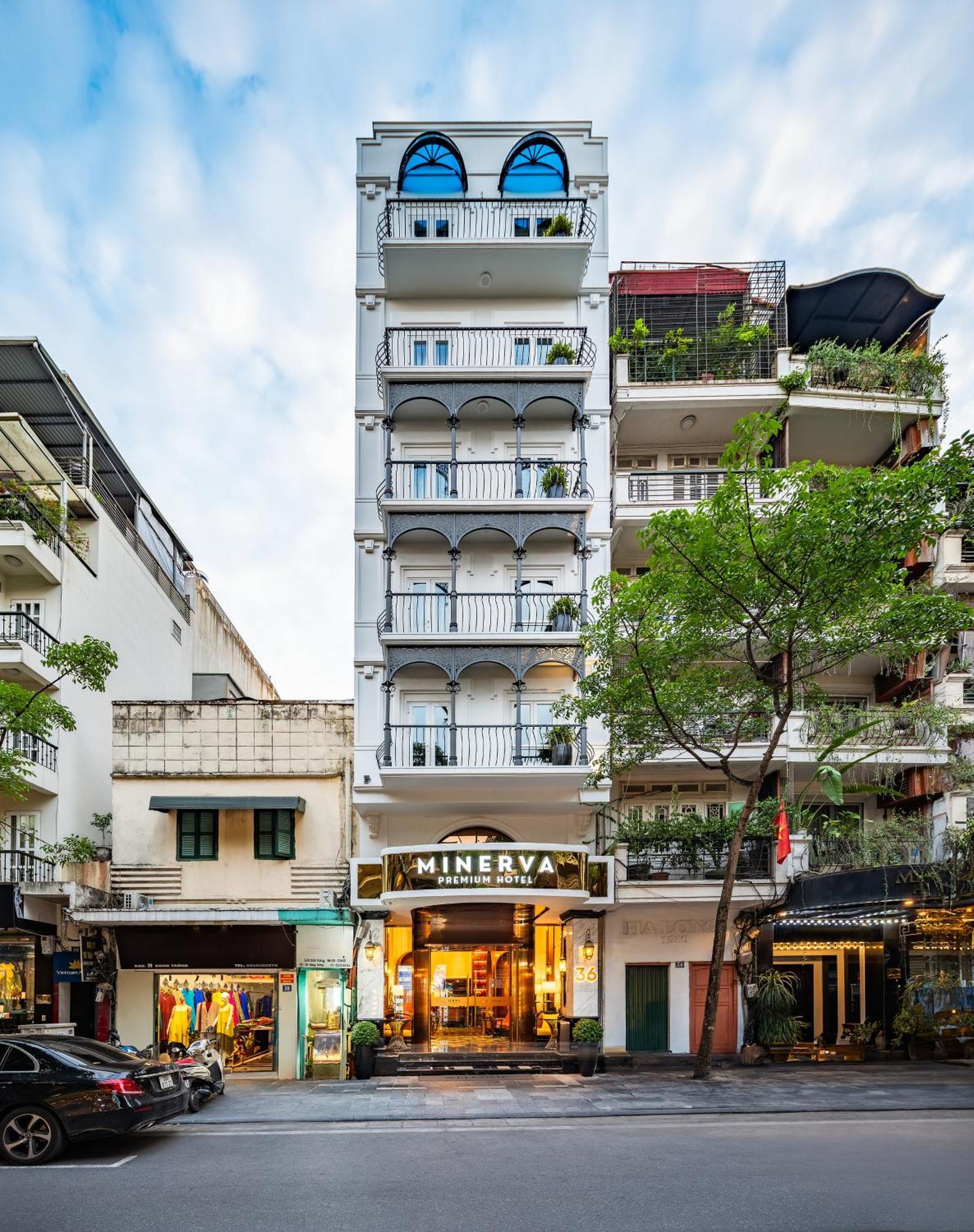 Minerva Premium Hotel Hanoï Extérieur photo